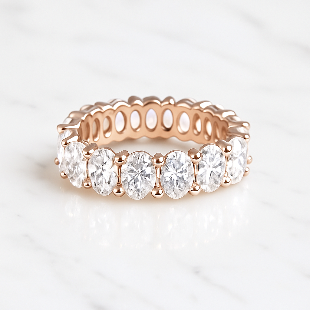 Tokyo - 4.8 Carat Oval Band