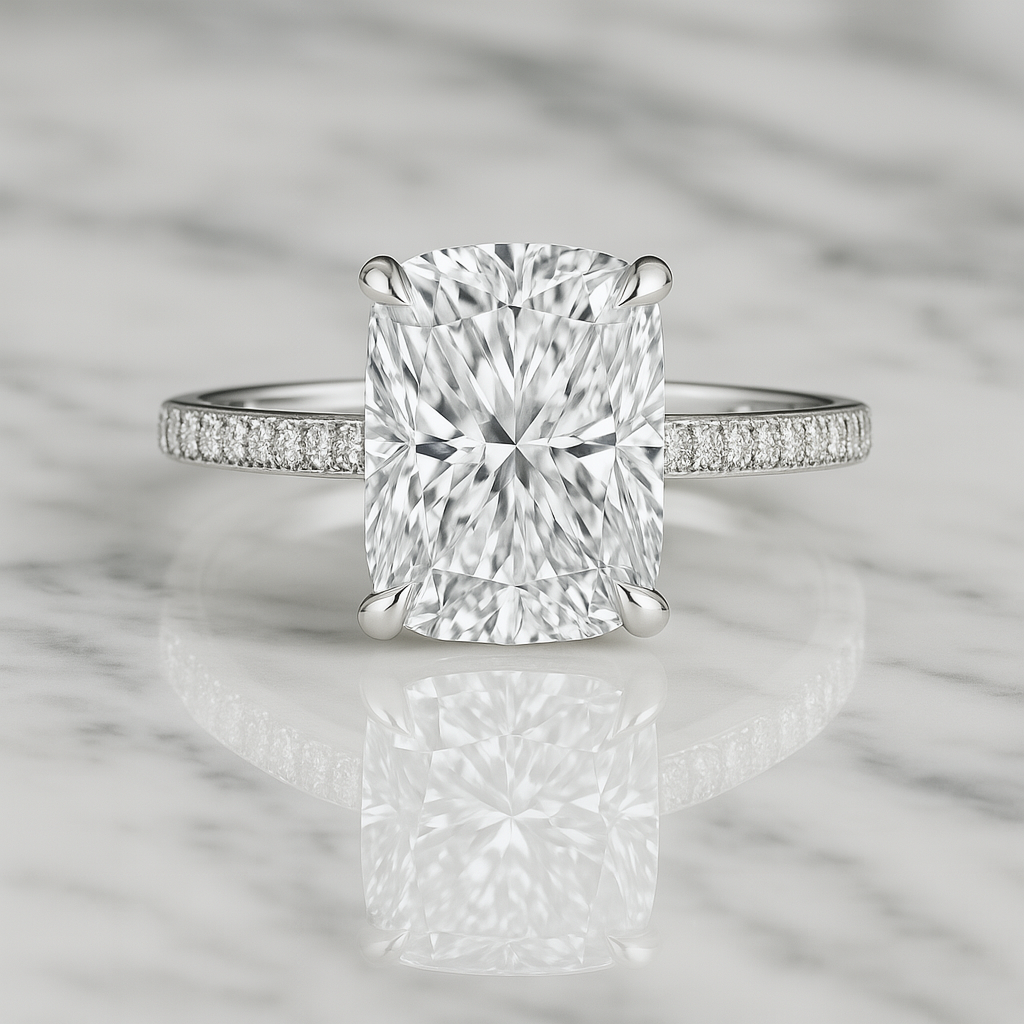 Rome - 4.1 Carat Cushion