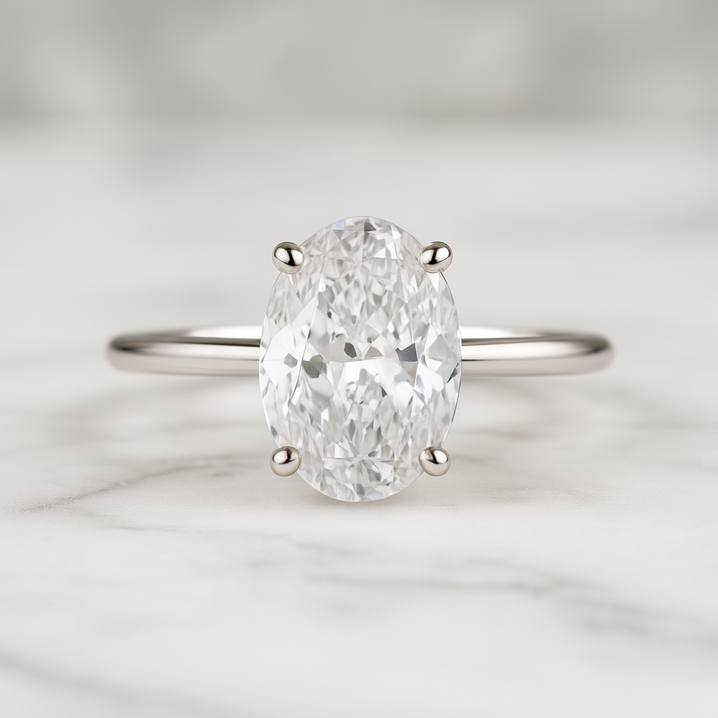 Manhattan - 3 Carat Oval
