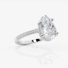 Genevieve - 4 Carat Pear Cut